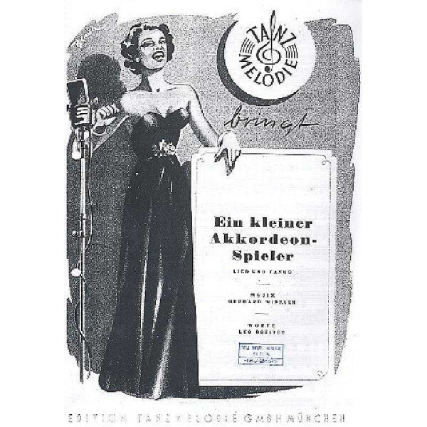 Ein kleiner Akkordeonspieler