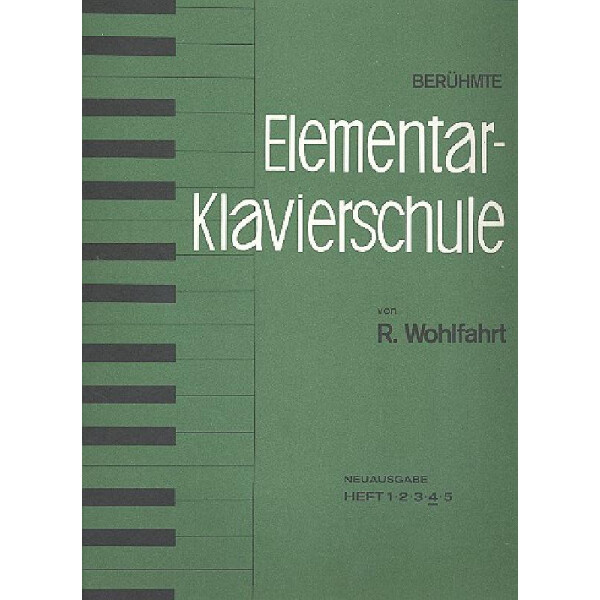 Berühmte Elementar-Klavierschule op.222 Band 4