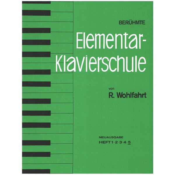 Berühmte Elementar-Klavierschule op.222 Band 5