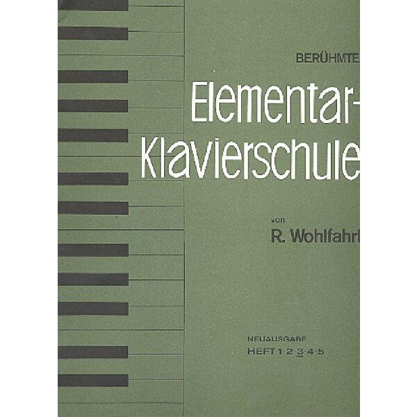 Berühmte Elementar-Klavierschule op.222 Band 3