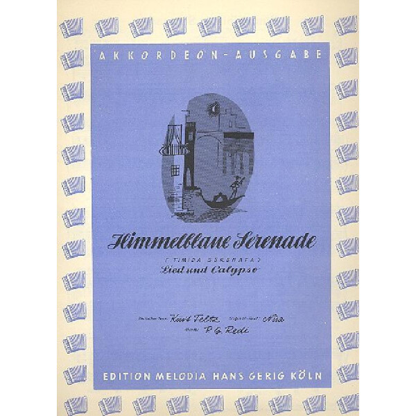 Himmelblaue Serenade für Akkordeon