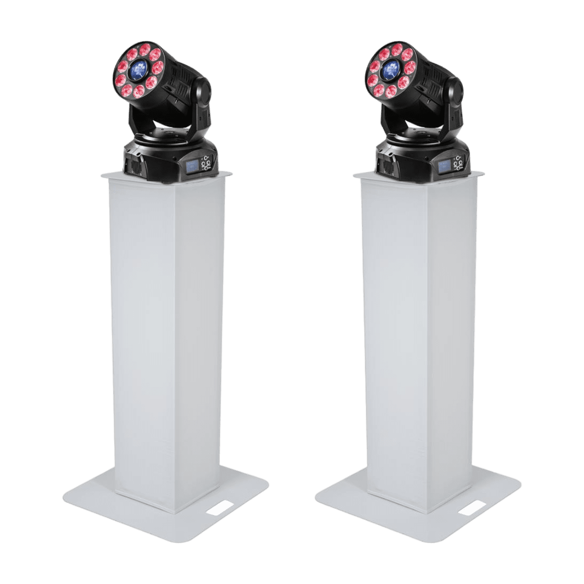 Eurolite Set 2x Stage Stand 100cm + 2x LED TMH-75 COB