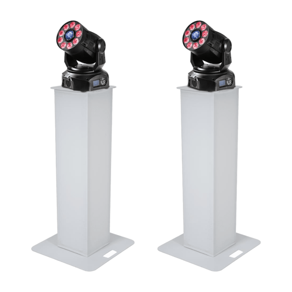 Eurolite Set 2x Stage Stand 100cm + 2x LED TMH-75 COB