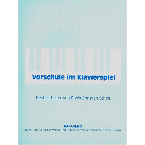 Vorschule im Klavierspiel