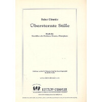 Übersternte Stille für Mandoline