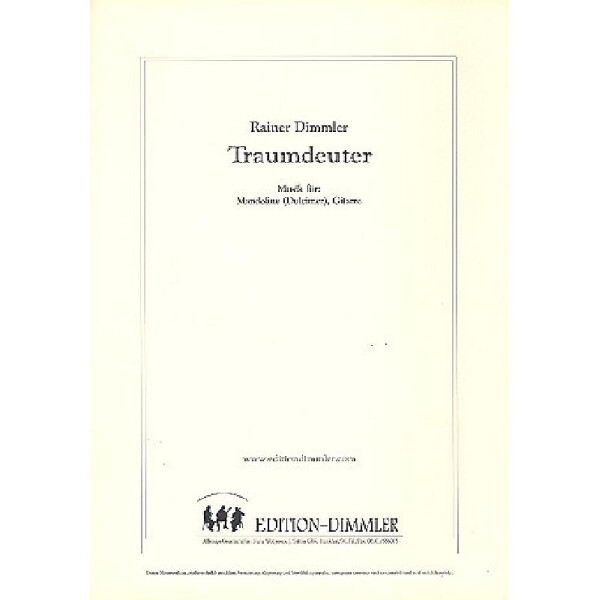 Traumdeuter für Mandoline