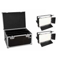 Eurolite Set 2x LED PLL-360 3200K Panel + Case