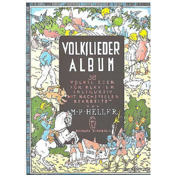 Volkslieder-Album für Klavier