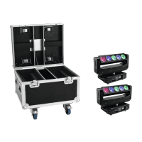 Eurolite Set 2x LED TMH-X Bar 5 Beam + Case