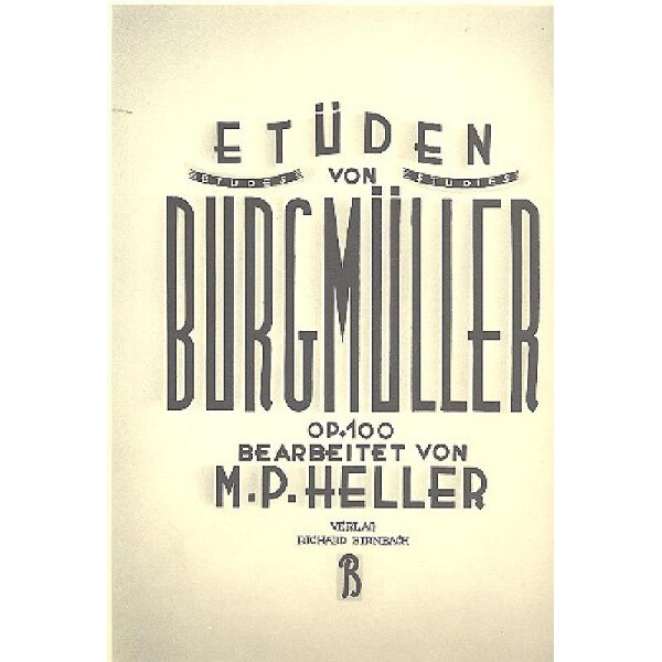 Etüden op.100 für Klavier