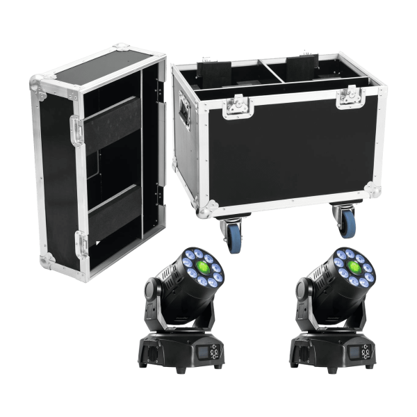 Eurolite Set 2x LED TMH-75 Hybrid + Case