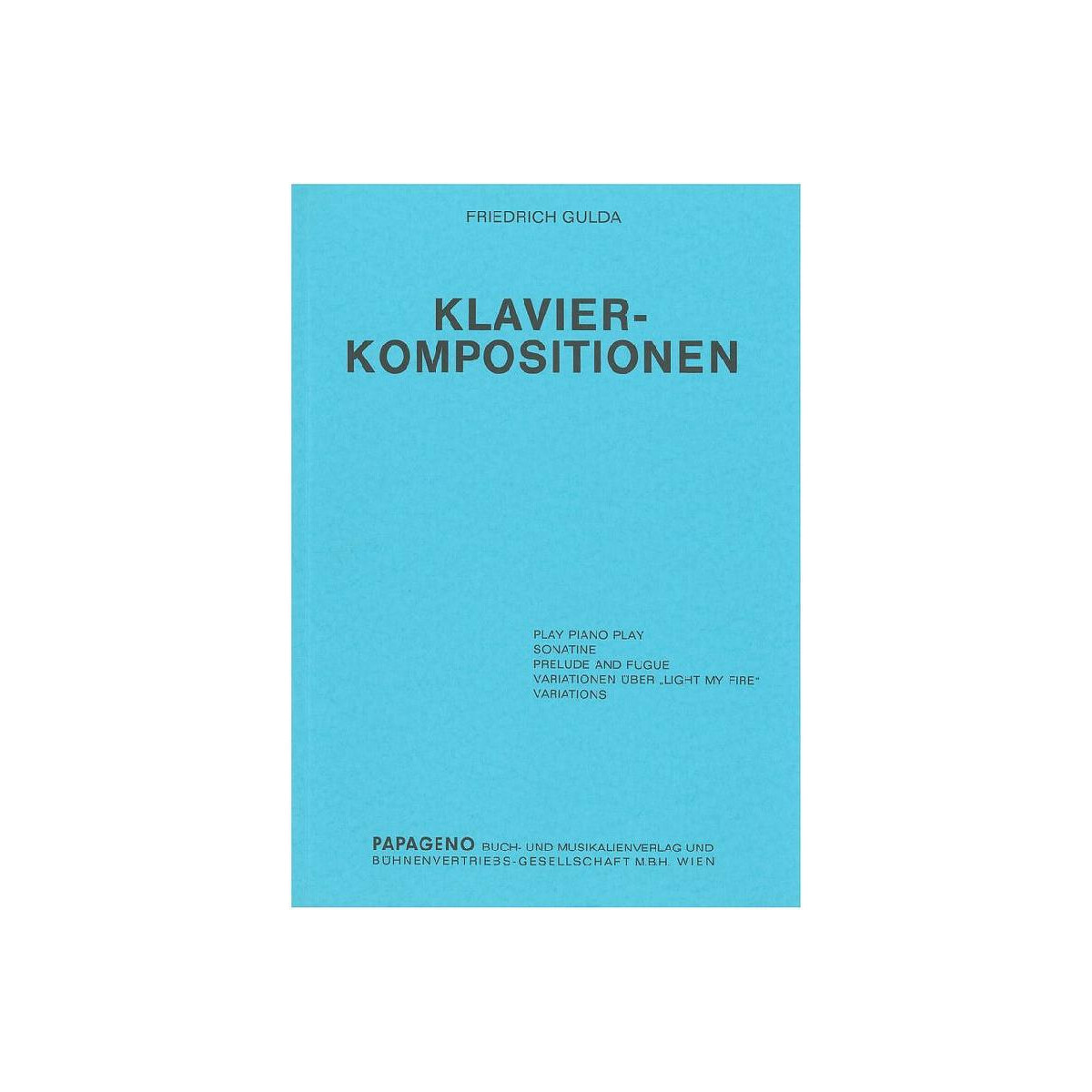 Klavier-Kompositionen für Klavier box