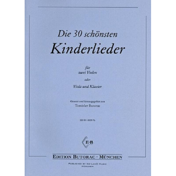 Die 30 schönsten Kinderlieder