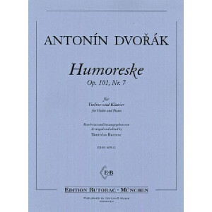 Humoreske op.101,7 f&uuml;r Violine und Klavier