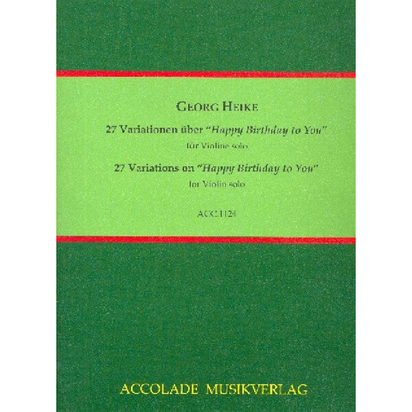 27 Variationen über Happy Birthday