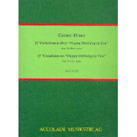 27 Variationen über Happy Birthday