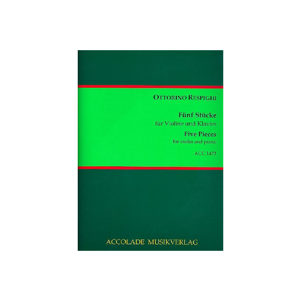 5 Stücke für Violine und Klavi box