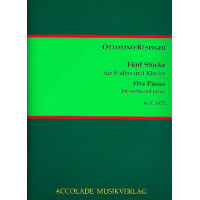 5 Stücke für Violine und Klavier