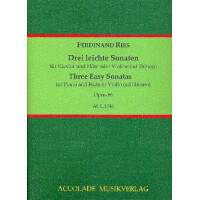 3 leichte Sonaten op.86