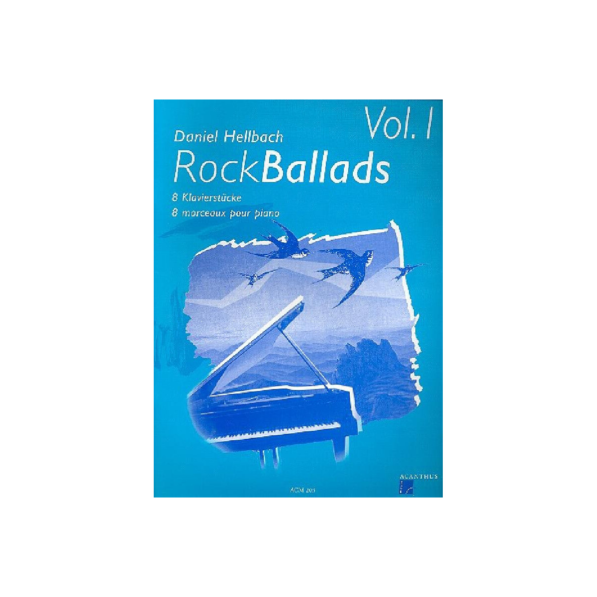Rock Ballads vol.1 8 Klavierstücke box