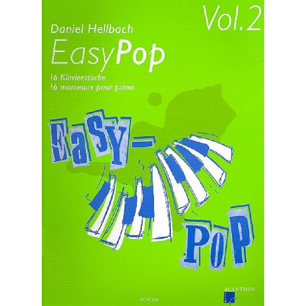 Easy Pop vol.2 16 Klavierstücke