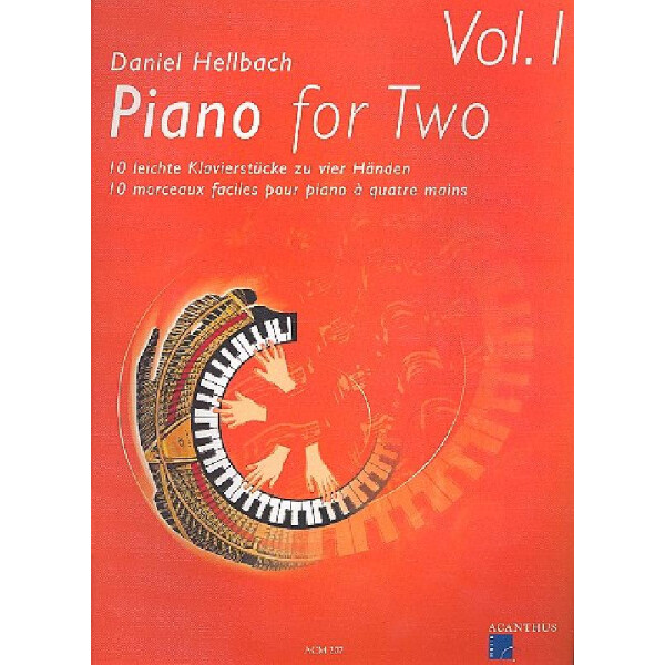 Piano for Two vol.1 10 leichte