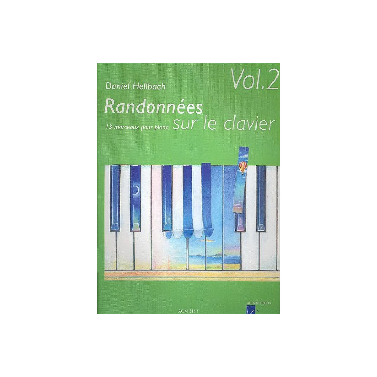 Randonnees sur le clavier vol.2 box