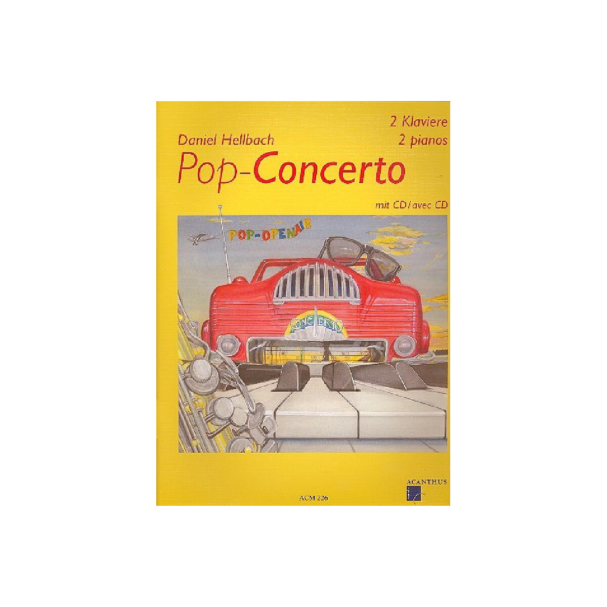 Pop-Concerto (+CD) f&uuml;r 2 Klaviere