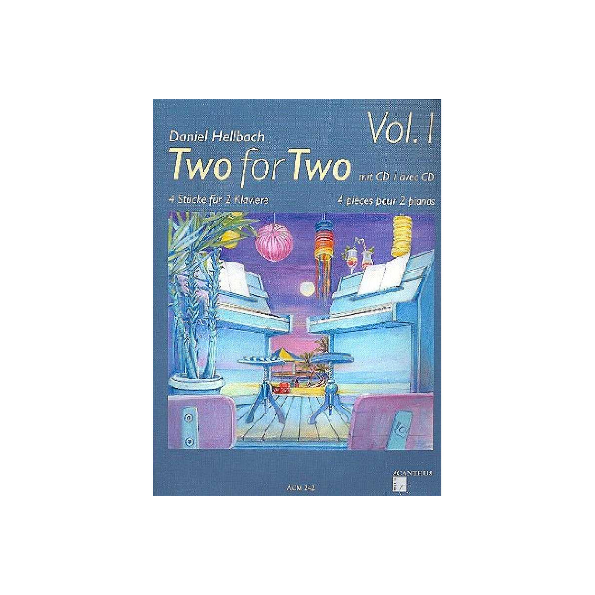 Two for two vol.1 (+CD) 4 Stücke f& box