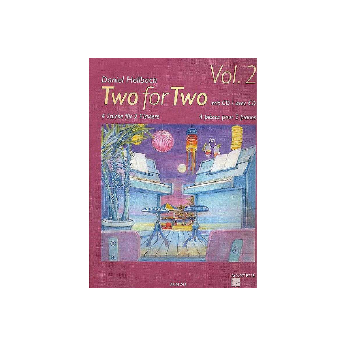Two for two vol.2 (+CD) 4 Stücke f& box