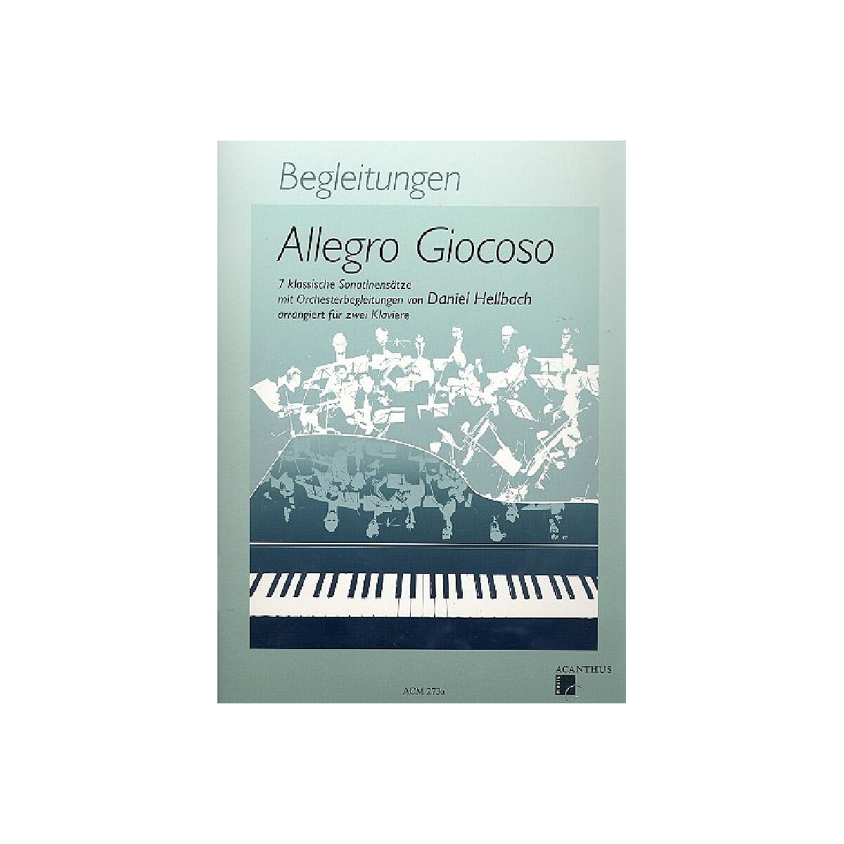 Allegro giocoso für 2 Klaviere box