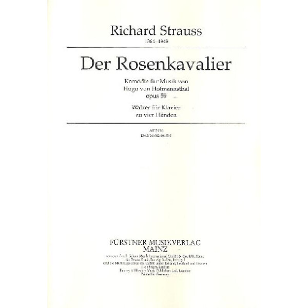 Walzer aus Der Rosenkavalier op.59