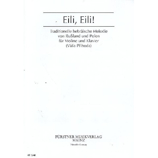 Eili eili Traditionelle