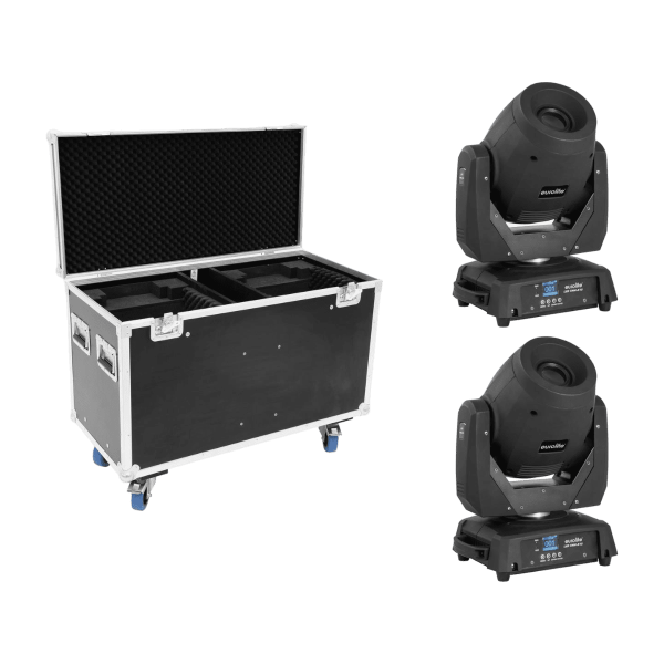 Eurolite Set 2x LED TMH-X12 + EU Case