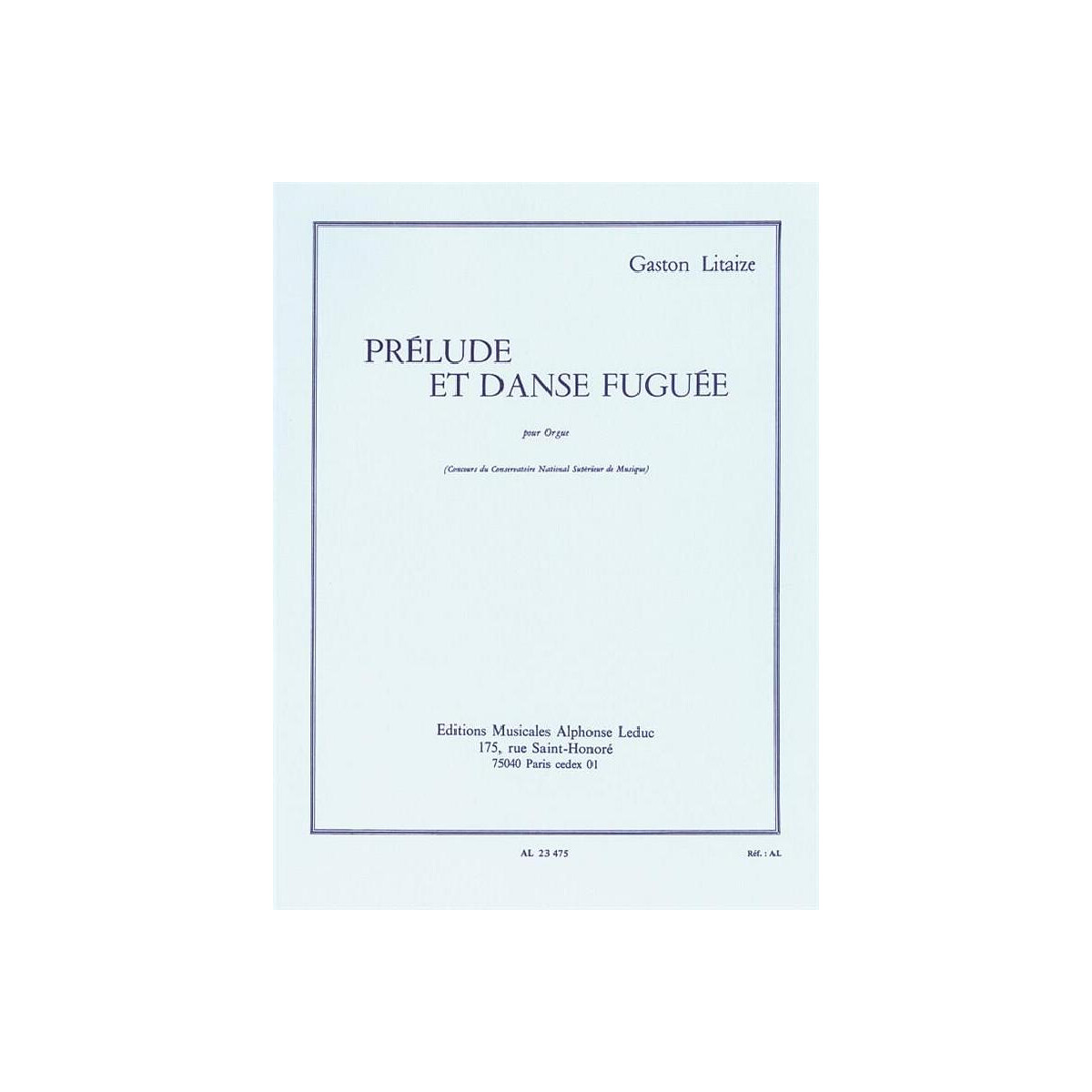 Prélude et danse fuguée box