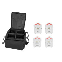 Eurolite Set 4x AKKU TL-3 TCL white + SB-4 soft bag