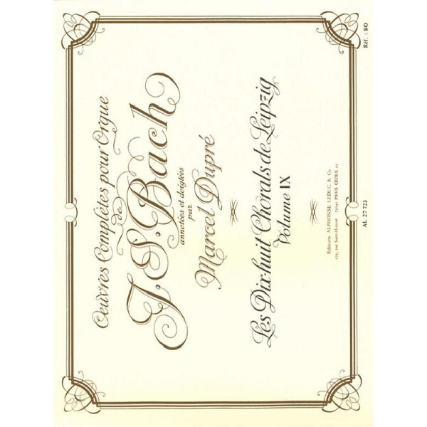 Oeuvres complètes pour orgue vol.9