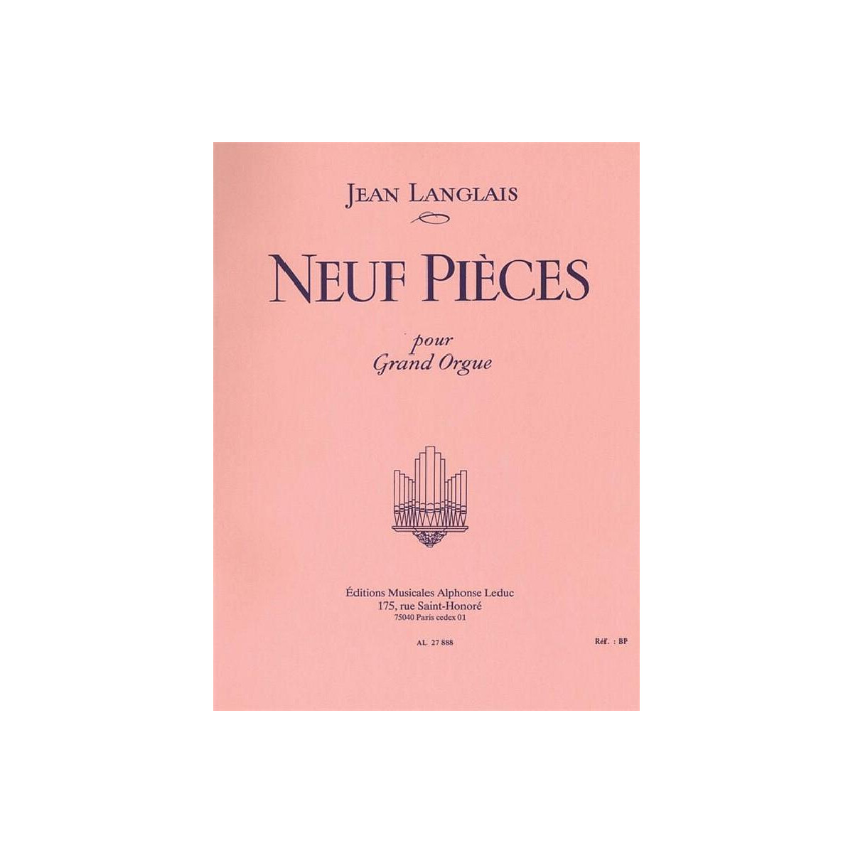 9 Pièces pour orgue