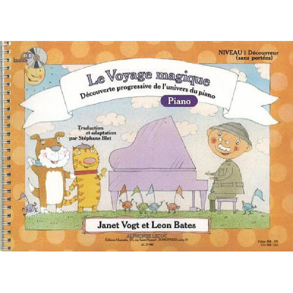Le voyage magique vol.1 - découvreur (sans portées) (+CD)