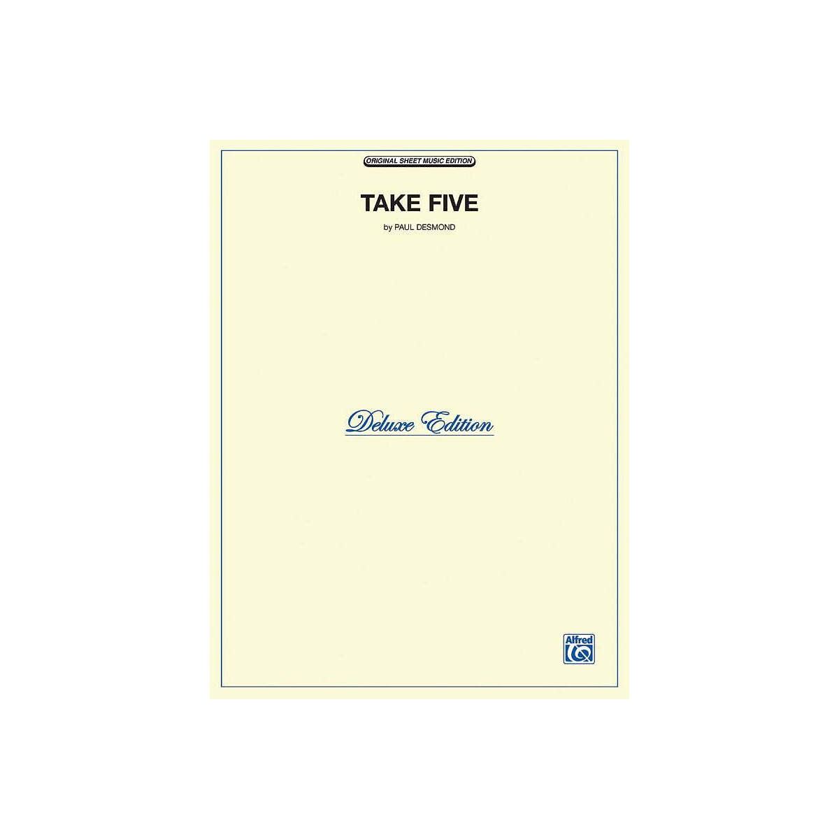 Take five for piano solo box