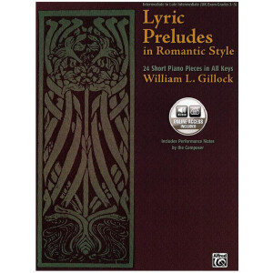 Lyric Preludes in romantic Style (+Online Audio)