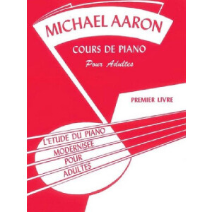Cours de piano pour adultes - premier livre (frz)