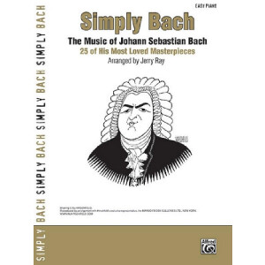 Simply Bach for easy piano