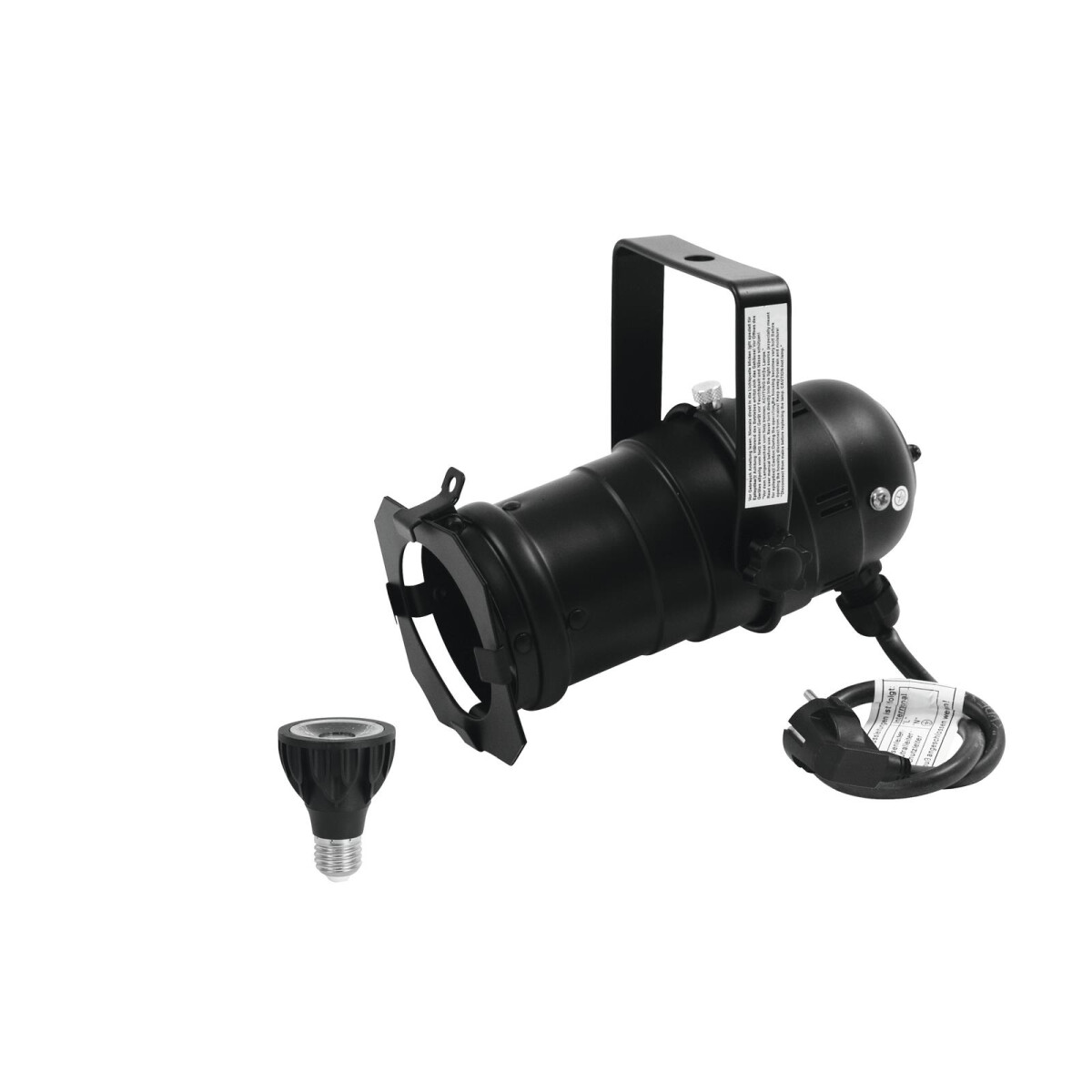 Eurolite Set PAR-20 Spot sw + PAR-20 230V COB 6W E-27 LED 18