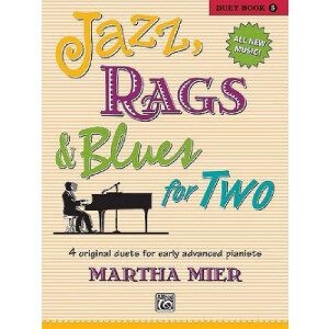Jazz, Rags and Blues for two Duet Book vol.5