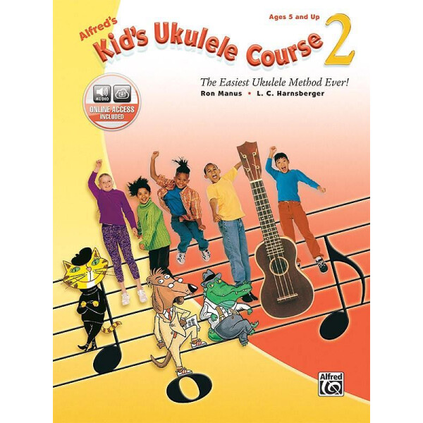 Alfreds Kids Ukulele Course vol.2 (+Online Audio)