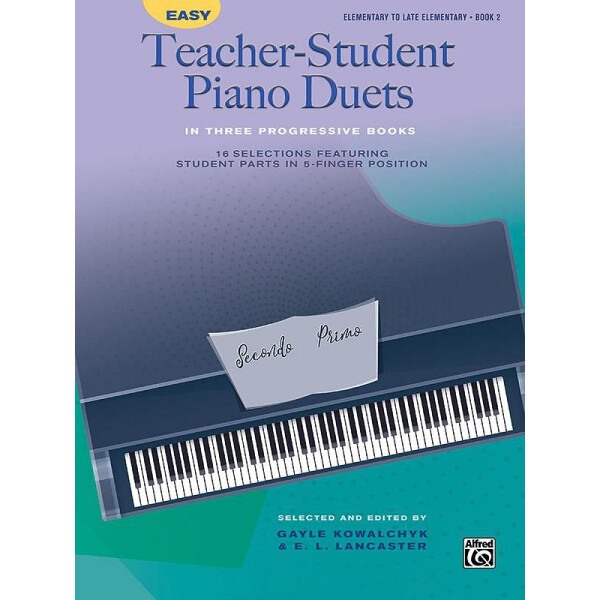 Easy Teacher-Student Piano Duets vol.2