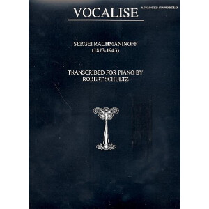 Vocalise op.34,14 for piano