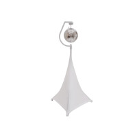 Eurolite set mirror ball 30cm with tripod and sail white