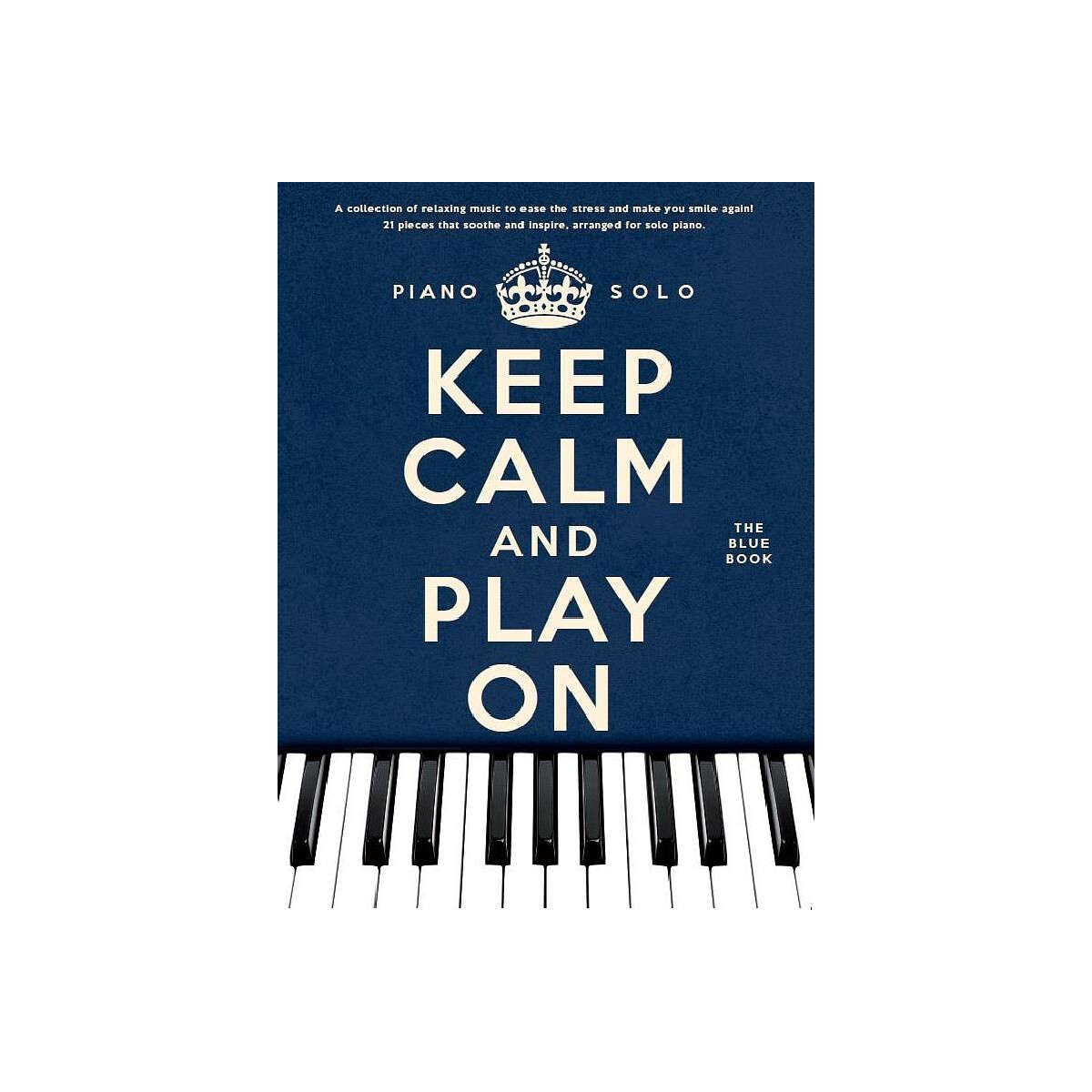 Keep calm and play on (blue Book) box